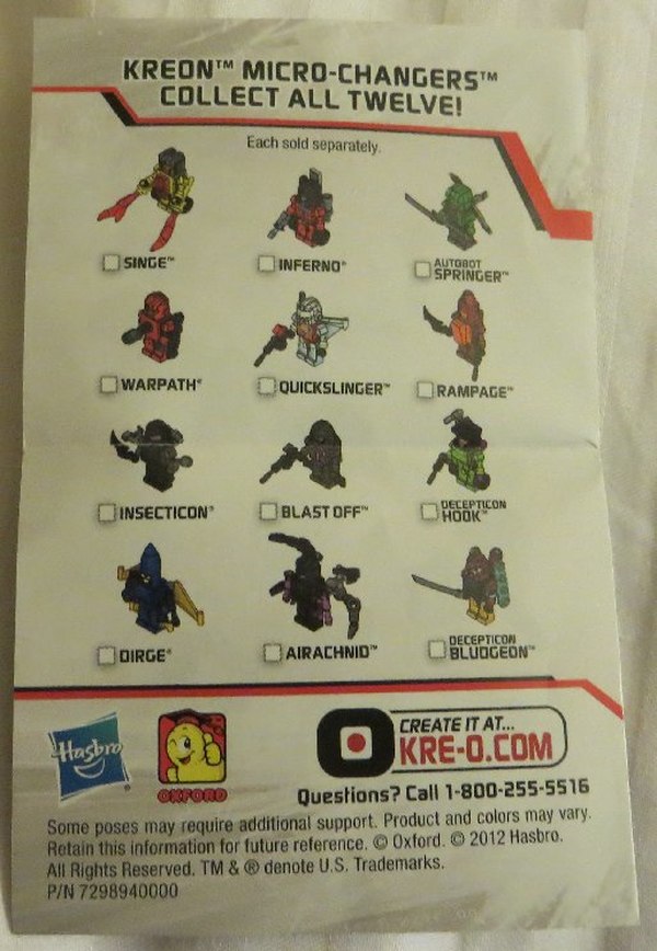 Kre O Microchanger Wave 1 Blind Package ID Codes Revealed Image  (1 of 9)